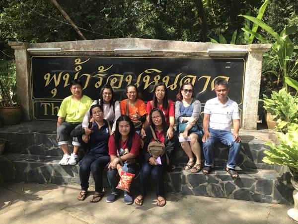 พุน้ำร้อนหินดาด อ.ทองผาภูมิ จ.กาญจนบุรี